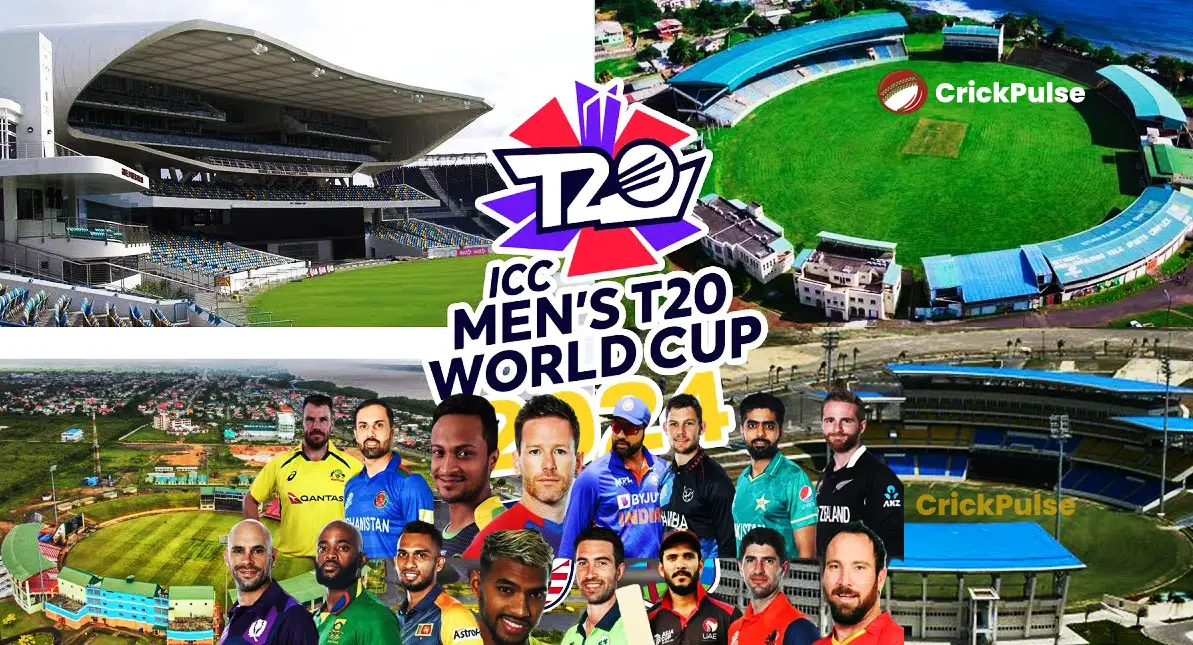  CrickPulse ICC T20 World Cup 2024 Schedule, Fixtures, Venues, Time