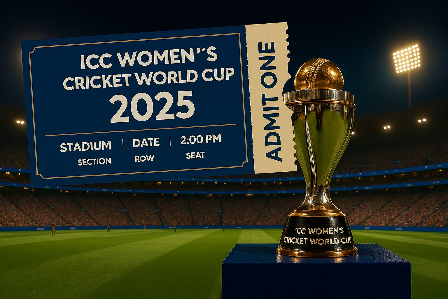 ICC Women Cricket World Cup 2025 Schedule Venues Prize Money and Tickets